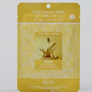 Купить оптом Маска для лица омолаживающая с золотом MJ CARE Gold Essence Mask  - 23 г