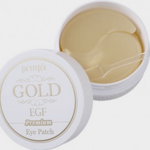 Купить оптом Патчи под глаза с золотом и  EGF - PETITFEE Premium Gold & EGF Eye Patch - 60 шт
