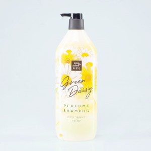 Купить оптом Увлажняющий и смягчающий шампунь для волос Mise en Scene GREEN DAISY PERFUME SHAMPOO - 1100 мл