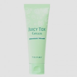 Купить оптом Пенка для умывания с яблоком и авокадо TRIMAY Juicy Tox Green Cleansing Foam - 120 мл
