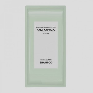 Купить оптом Шампунь для волос VALMONA Ayurvedic Scalp Solution Black Cumin Shampoo - 10 мл