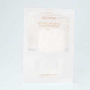 Матирующая тканевая маска с рисом JMSOLUTION LACTO SACCHAROMYCES GOLDEN RICE MASK - 30 мл