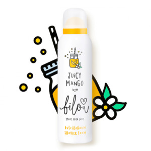 Купить оптом Пенка для душа Juicy Mango, BILOU - 200 мл