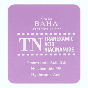 купить ПРОБНИК Сыворотка осветительная с транексамовой кислотой 5% TRANEXAMIC ACID NIACINAMIDE (TN), COS DE BAHA - 1.5 мл