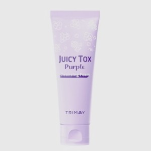 Купить оптом Пенка для умывания с виноградом и мандарином TRIMAY Juicy Tox Purple Cleansing Foam - 120 мл