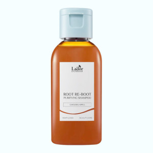 Купить оптом Шампунь для чувствительной кожи головы Root Re-Boot Purifying Shampoo Ginger & Apple MINI, Lador - 50 мл