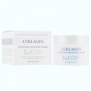Крем для лица тройного действия Enough Collagen Whitening Moisture Cream 3 in 1 - 50 мл