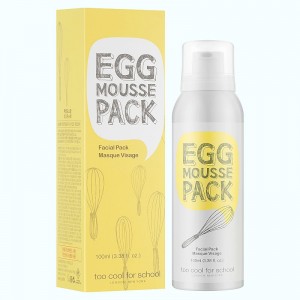 Купить оптом Очищающая мусс-маска для лица с яичными желтком и белком Too Cool For School Egg Mousse Pack - 100 мл
