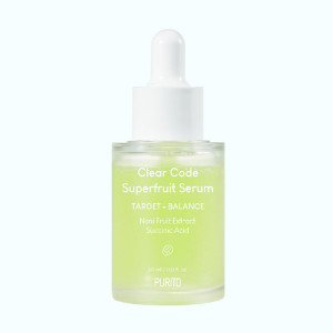 Сыворотка для проблемной кожи Clear Code Superfruit Serum, PURITO - 30 мл