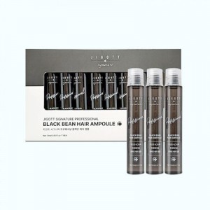  Ампула для волос ЧЕРНЫЕ БОБЫ Signature Professional Black Bean Hair Ampoule, JIGOTT - 10шт*13 мл