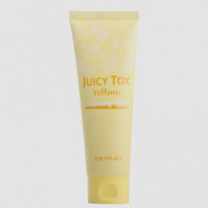 Пенка для умывания с бананом и ананасом TRIMAY Juicy Tox Yellow Cleansing Foam - 120 мл