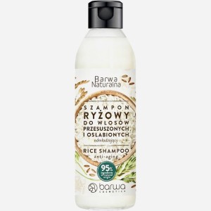 купить Шампунь для укрепления волос Рис, BARWA COSMETICS NATURAL - 300 мл