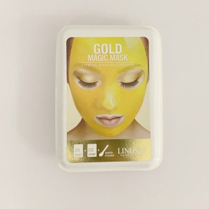 Купить оптом Альгинатная маска для лица с коллоидным золотом Lindsay Luxury 24K Gold Magic Mask - 65 г + 15 г