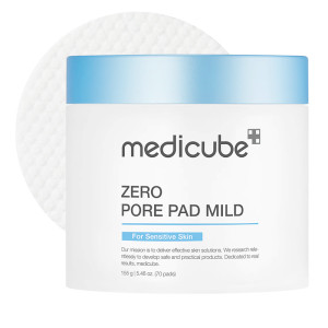 Купить оптом Пилинг-пады мягкие для очистки и сужения пор Zero Pore Pads Mild, MEDICUBE - 70 шт