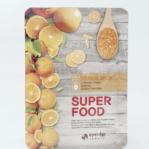 Тканевая маска для лица с апельсином EYENLIP SUPER FOOD ORANGE MASK - 23 мл