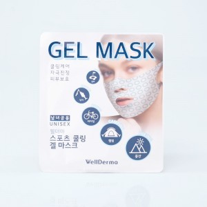 Купить оптом Лифтинг-маска для подтяжки подбородка WellDerma Sport Cooling Gel Mask - 11 мл