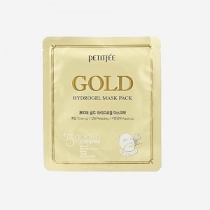 Маска гидрогелевая для лица с золотом и экстрактами Petitfee Gold Hydrogel Mask Pack - 32 г