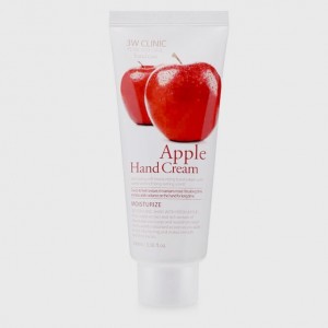 Фото Крем для рук ЯБЛОКО Apple Hand Cream 3W CLINIC - 100 мл