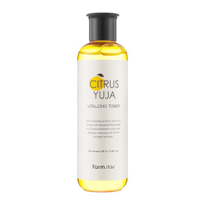купить Тонер для лица с экстрактом юдзу Citrus Yuja Vitalizing Toner, FarmStay - 280 мл