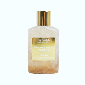 Масло сухое парфюмированное сияющее SPF 20 Gold, Top Beauty - 100 мл