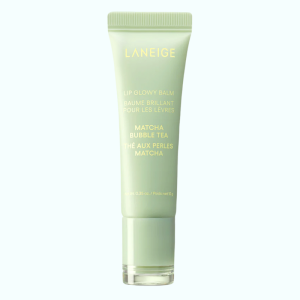 Бальзам для губ сверкающий в тубе Lip Glowy Balm Matcha Bubble Teа, Laneige - 10 г
