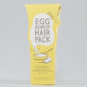 Фото Маска для волос с яичным желтком Too Cool For School Egg Remedy Hair Pack - 200 г