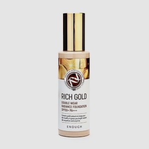 Тональный крем с био-золотом ENOUGH Rich Gold Double Wear Radiance Foundation - 100 мл -13 тон
