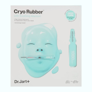 Готовая альгинатная маска для лица с аллантоином успокаивающая Dr. Jart+ Cryo Rubber With Soothing Allantoin - 4 мл+40 г