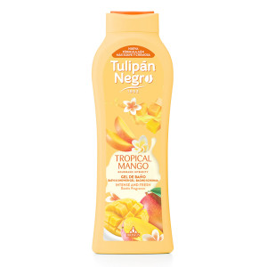 Купить оптом Гель для душа TULIPAN NEGRO Тропическое манго, TULIPAN NEGRO - 650 мл