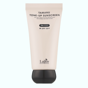 купить Осветляющий солнцезащитный крем с маслом тамана Tamanu Tone-up Sunscreen SPF 50, Lador - 50 мл 