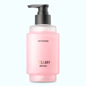 Гель для душа парфюмированный с шимером Stellary Body Wash SENSUALITY, Kiss by Rosemine - 300 мл