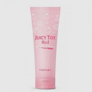 Фото Пенка для умывания с инжиром и грейпфрутом TRIMAY Juicy Tox Red Cleansing Foam - 120 мл