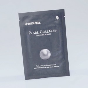 Купить оптом Тканевая маска с жемчугом и коллагеном MEDI-PEEL Pearl Collagen Firming Glow Mask - 25 мл