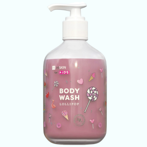 Купить оптом Гель для душа с ароматом леденцов Kids BODY WASH Lollipop, HISKIN - 400 мл