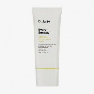 Солнцезащитный мягкий крем для чувствительной кожи Every Sun Day Mild Sun SPF43 PA+++, Dr. Jart+ - 30 мл