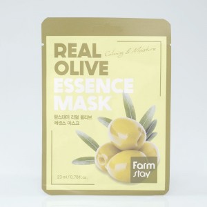 Тканевая маска с оливой FARMSTAY REAL OLIVE ESSENCE MASK - 23 мл