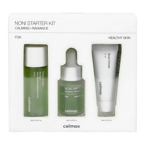 Купить оптом Набор миниатюр с экстрактом нони The Real Noni Starter Kit, CELIMAX тонер 20 мл + крем 10 мл + ампула 10 мл