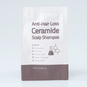 Пробник шампуня для волос с керамидами TRIMAY Anti-Hair Loss Ceramide Scalp Shampoo - 1 шт.