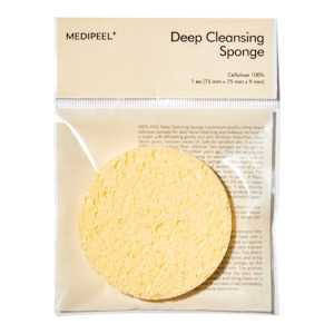 Купить оптом Спонж для очищения лица Deep Cleansing Sponge, MEDI-PEEL-1 шт
