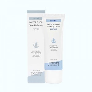 Купить оптом Крем для лица увлажняющий ПЕПТИДЫ Jigott Lifting Peptide Water Drop Tone Up Cream, JIGOTT - 50 мл
