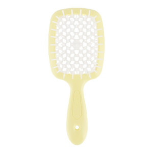 Купить оптом Расческа SUPER BRUSH желтая с белым, Janeke