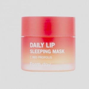 Фото Ночная маска с красным прополисом для губ FARMSTAY DAILY LIP SLEEPING MASK RED PROPOLIS - 20 г