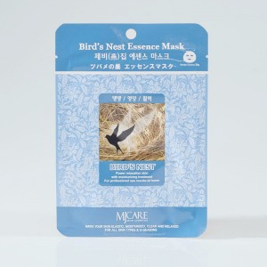 Купить оптом Тканевая маска с ласточкиным гнездом MJ Care Bird`s Nest Essence Mask - 23 мл
