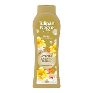 купить Гель для душа парфюмированный FLORAL янтарь и сандал, TULIPAN NEGRO - 650 мл 