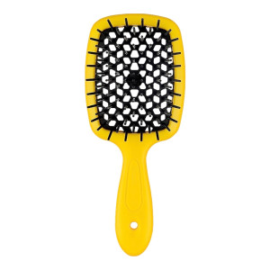 Купить оптом Расческа SUPER BRUSH желтая с черным, Janeke