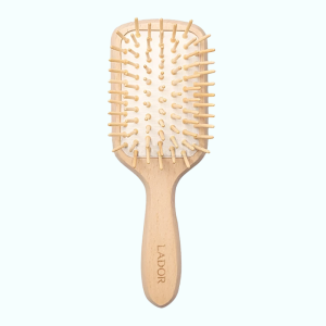 купить Деревянная расческа для волос Detangling Paddle Hair Brush Wood 19см*4,3см*6,8см, Lador- 1 шт