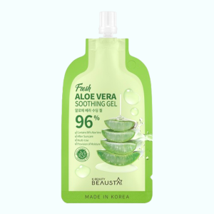 Купить оптом Гель из алоэ вера успокаивающий Aloe Vera Soothing Gel, BEAUSTA - 20 мл