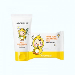 Фото Набор солнцезащитных средств для детей ATOPALM Mild Sun Cream SPF32 PA+++ Special Set - 65 мл+30 шт.