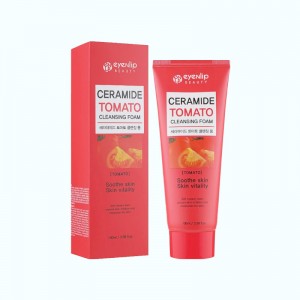 Купить оптом Пенка для умывания с томатом Eyenlip Ceramide Tomato Cleansing Foam - 100 мл (EXP 2023.08.13)