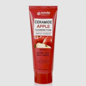 Купить оптом Пенка для умывания с яблоком Eyenlip Ceramide Apple Cleansing Foam - 100 мл